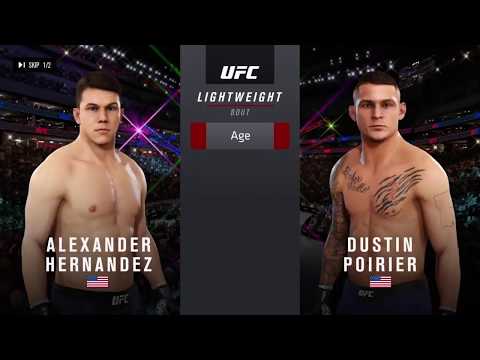 UFC 3- Alexander"The Great"Hernandez vs Dustin Poirier