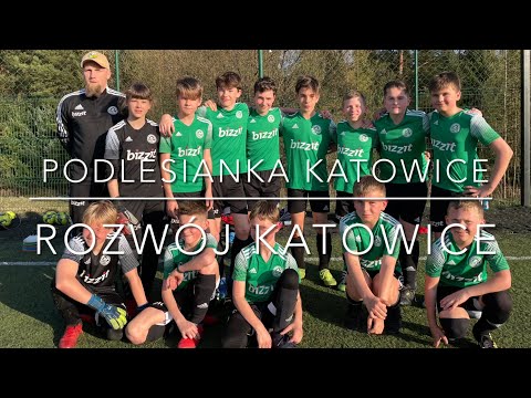 2022.04.14 Podlesianka Katowice - Rozwój Katowice (skrót z meczu)