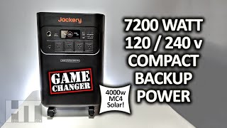 The BIGGEST Jackery EVER! Jackery Solar Generator 5000 Plus Home Backup Power