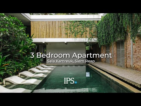 3 Bedroom Apartment For Rent - Sala Kamreuk, Siem Reap thumbnail