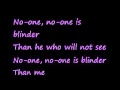 U2-I Threw a Brick Through a Window (Lyrics)