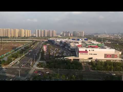 Lapso de tempo quadrado de Suzhou AEON