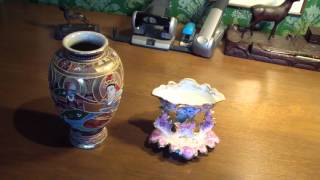 Antikglas, Vasen und Schalen