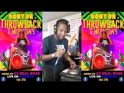 DJ Real Boss - Bouyon Throwback Live Ft. Triple Kay Band, Wck Band, M.F.R, Bushtown & More