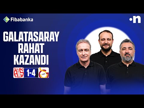 Antalyaspor - Galatasaray Maç Sonu | Önder Özen, Serdar Ali Çelikler, Onur Tuğrul