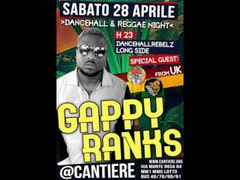 Dancehall Rebelz & KG MAN - present - GAPPY RANKS - LIVE - ITALY - MILANO - 2018