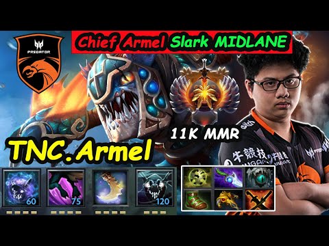 TNC Armel - [Slark] MIDLANE Sir Chief 11K MMR Practice Hard Ready For DPC 2021 Dota 2 7.28 gameplay