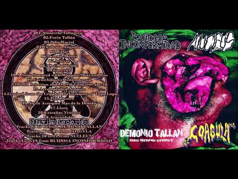 Demonio Tallan / Coagvla / Nucleus /Ruidosa Inconformidad 4 Way Split CDR