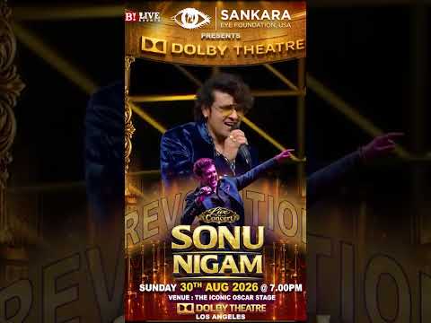 Sonu Nigam LIVE in Los Angeles 2026