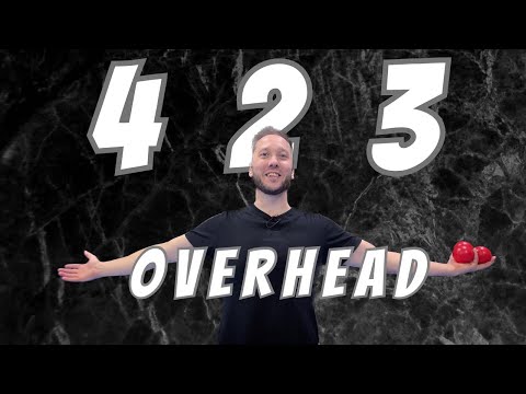 423 Overhead variations | Juggling Tutorial with 3 Balls