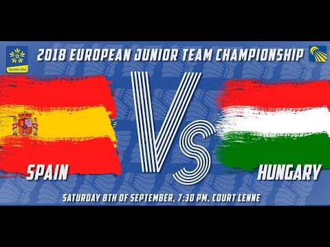 Spain vs Hungary - Day 2 - 2018 European Jnr. Team C’ships
