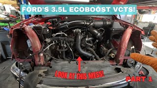 Part 1 Replacing Ford's 3.5L Ecoboost VCT Units!