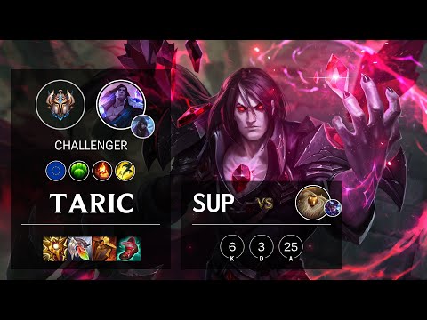Taric Support vs Bard - EUW Challenger Patch 11.15