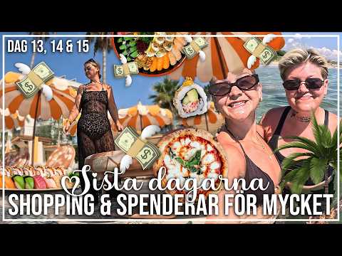SISTA VLOGGEN | HEJDÅ PENGARNA! | LEVER I TOTAL LYX | TURKIET ALANYA | DAG 13, 14 & 15