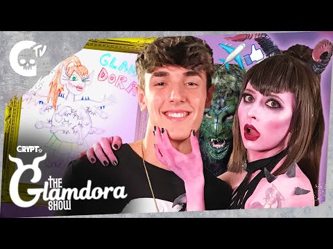 THE GLAMDORA SHOW ft. BRYCE HALL | Crypt Culture | Crypt TV