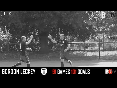 Ballygowan FC Hall of Fame - GORDON LECKEY - 91 Games 101 Goals!