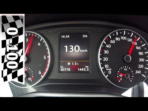 VW Amarok V6 TDI Aventura (224 PS) Beschleunigung 0-100 km/h, Tachovideo, Acceleration 0-60 mph
