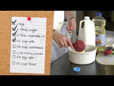 Delicious Microwave Cornbread | College Eats