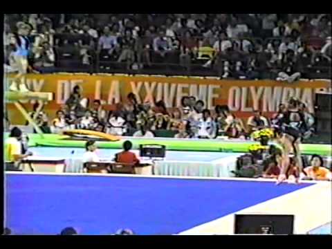 13th AA BUL Boriana Stoyanova FX   1988 Olympic Games 9 850