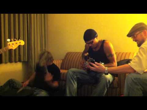 Michael Williams Band - FOX8TV Cleveland rehearsal in the hotel room - 