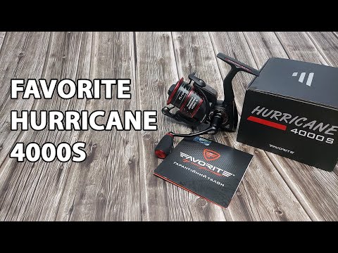 Розпаковка: Котушка Favorite Hurricane 4000S