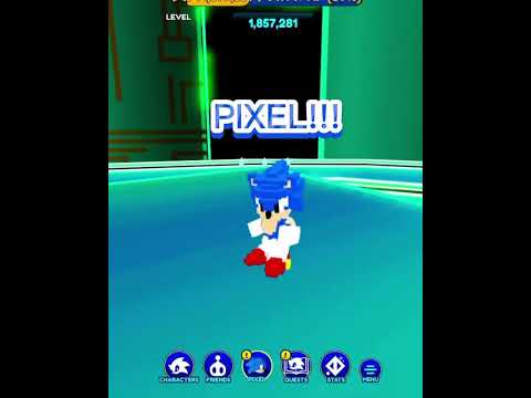 UNLOCKED: Pixel Sonic & Tails in SonicSpeedSimulator!