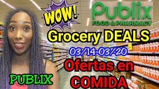 🚨PUBLIX couponing/CUPONEANDO en PUBLIX🚨|03/14-03/20|Grocery DEALS/ofertas en COMIDA