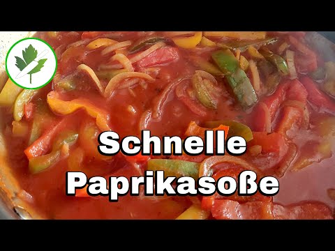 Schnelle Paprikasoße aus der Pfanne - Die schmeckt Dir bestimmt