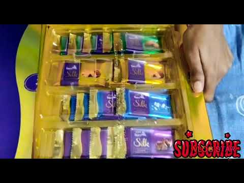 New Dairy milk silk 20 premium miniatures Gift pack REVIEW | (unboxing new flavors)