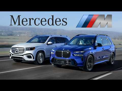 2024 BMW X7 vs Mercedes GLS Review - $150,000 Luxury SUV Battle