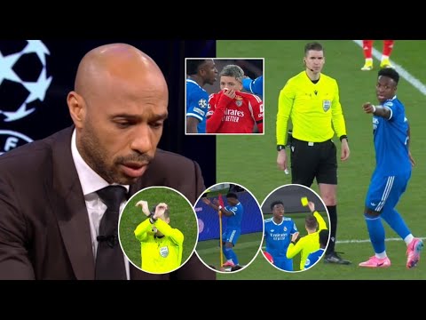 Thierry Henry’s Emotional Reaction to Vinícius Jr Racism 😢 | Benfica vs Real Madrid 0-1