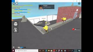 just messing around with my friends in ROBLOX lol