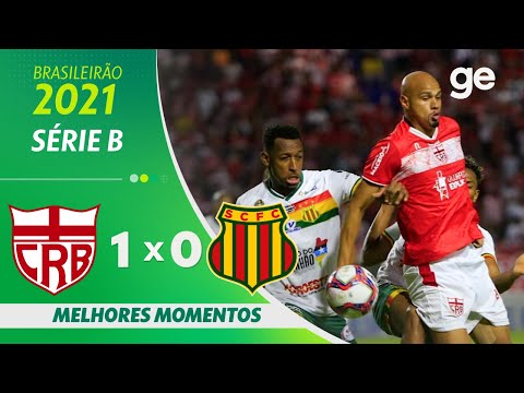 Gols e lances de CRB x Sampaio Corrêa