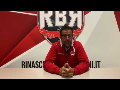 Amichevole RivieraBanca Basket Rimini-Fortitudo Kigili Bologna 81-81, post gara con Coach Ferrari