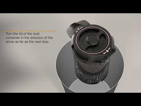 Dulkių siurblys šluota MIELE Triflex HX2 Cat /Dog Obsidian Black 11806000 video
