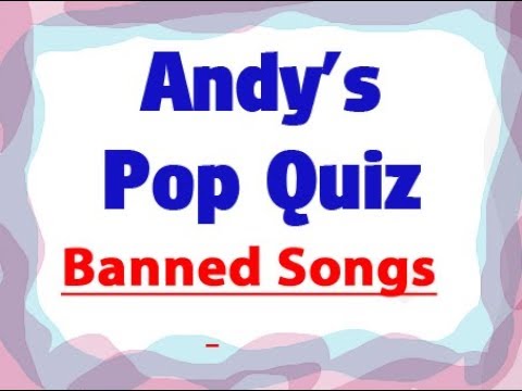 Pop Quiz 144 - 10 Songs you probably won't hear on the radio again