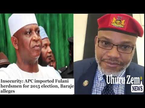 Alhaji Kawu Baraje APC, during election, imported mercenaries who are now bandits we have today