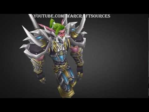 Night Elf Warrior Tier 1 armor set - T1 - Battlegear of Wrath