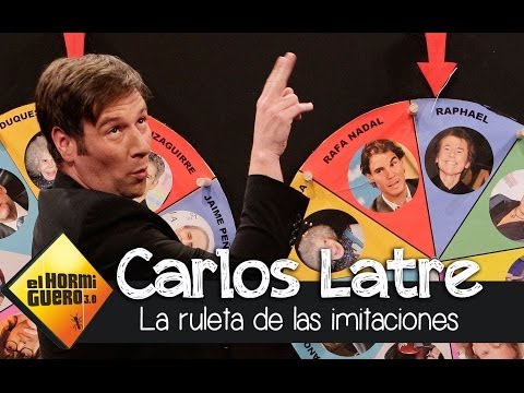 El Hormiguero 3.0 - Carlos Latre y la ruleta de las imitaciones