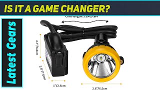 Rechargeable LED Mining Headlamp: The Ultimate Underground Safety Light!