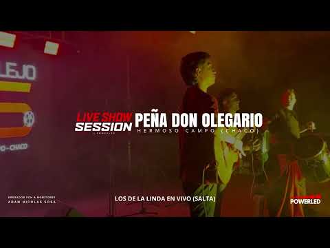 Los de LA LINDA EN VIVO - Peña Don Olegario (Hermoso Campo) Chaco