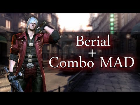 Devil May Cry 4 - Berial Boss Battle + Combo Mad