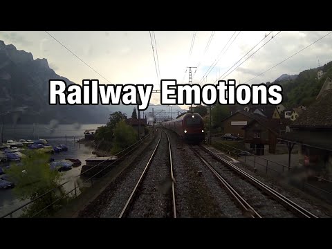 🚆 Intercity in die Alpen (Führerstandsmitfahrt Schweiz | Zürich - Chur)