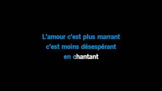 Karaoké Tony Carreira &amp; Michel Sardou - En chantant (A cantar)