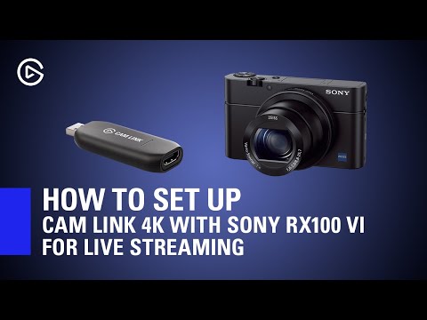 Elgato Cam Link 4K, DSL fotoaparato arba veiksmo kameros prijungimo kaip internetinė kamera adapteris video