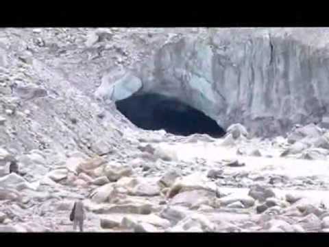 origin of Ganga River from Gomukh , Gangotri