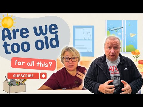 She Bought Me WHAT?! Shed Work & Chaos – We’re Not As Young As We Used To Be!