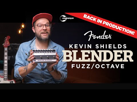 FENDER LISTENED 🎉 The Kevin Shields Blender Pedal is BACK