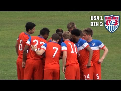 U-18 MNT vs. Bosnia & Herzegovina: Highlights - April 28, 2015
