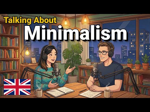 如何用英文聊極簡主義？| 英文對話練習 | 英文Podcast (How to Talk About Minimalism in English | English Conversation Practice | English Podcast)